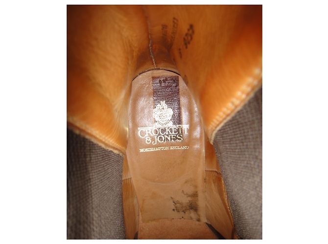 Autre Marque Botas Crockett & Jones p 38,5 Marrón oscuro - vista 2