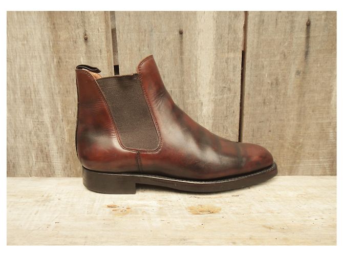 Autre Marque Botas Crockett & Jones p 38,5 Marrón oscuro - vista 3
