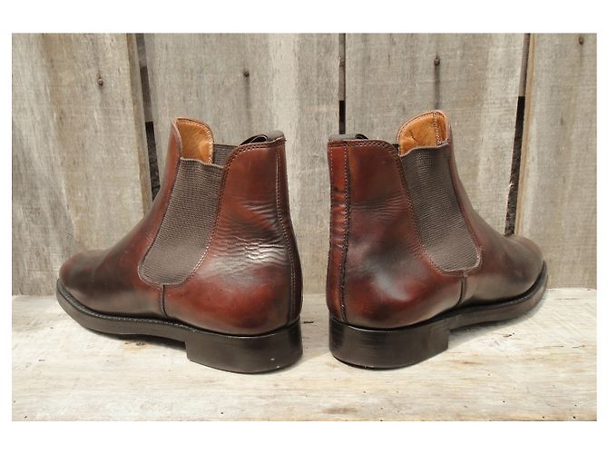 Autre Marque Botas Crockett & Jones p 38,5 Marrón oscuro - vista 5