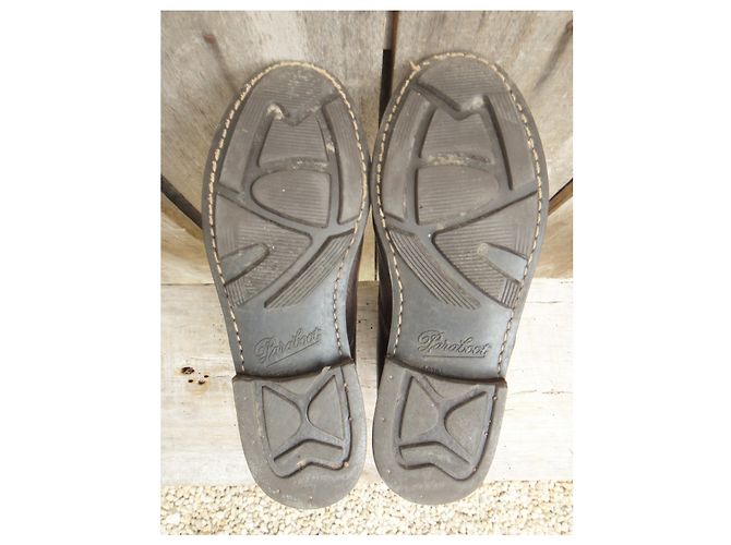 Botines paraboot modelo Beaulieu p  37,5 Marrón oscuro - vista 7