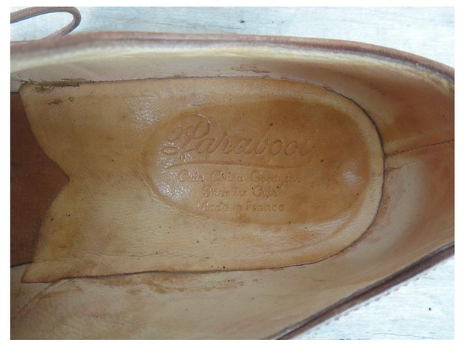 derbies Paraboot modèle Chambort p 37,5 Marron clair - vue 2