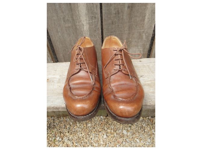derbies Paraboot modèle Chambort p 37,5 Marron clair - vue 5