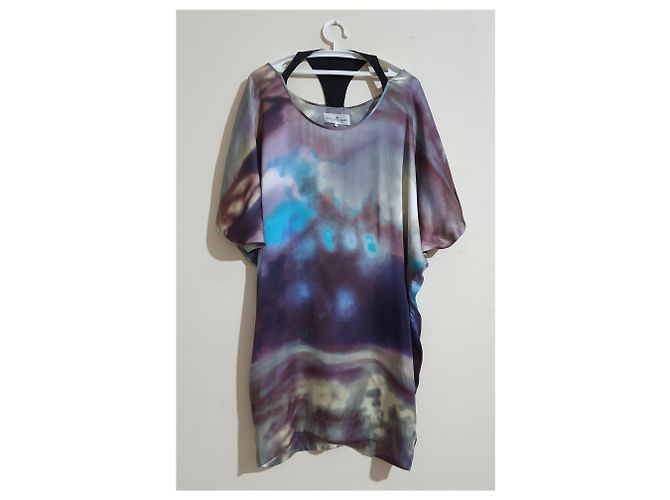 Vestido de seda Designers Remix Multicolor - vista 5