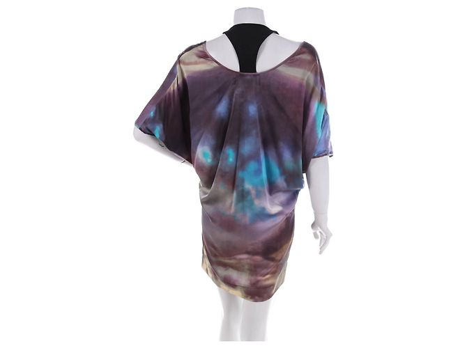 Vestido de seda Designers Remix Multicolor - vista 9