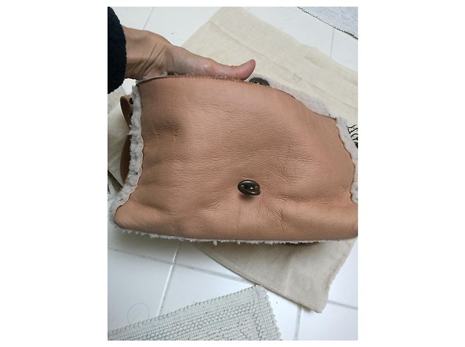 Zanellato Borsa messenger in montone Caramello - vista 11