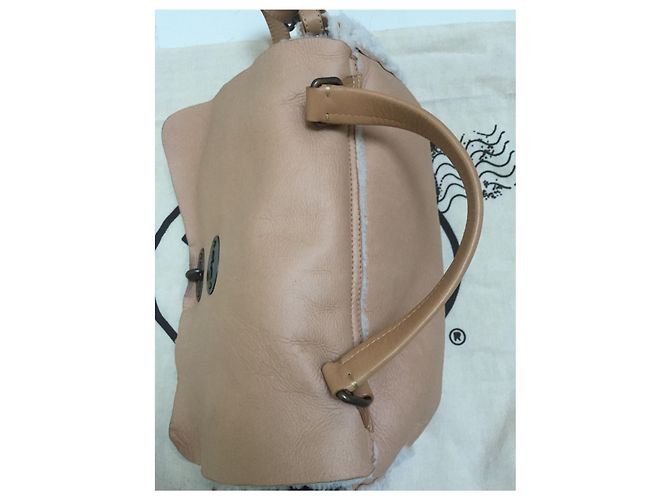 Zanellato Borsa messenger in montone Caramello - vista 4