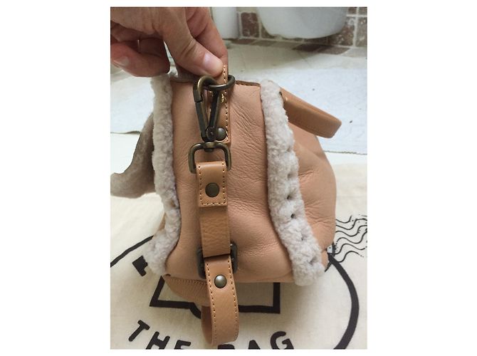 Zanellato Borsa messenger in montone Caramello - vista 5