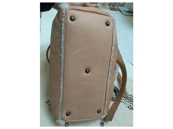 Zanellato Borsa messenger in montone Caramello - vista 7