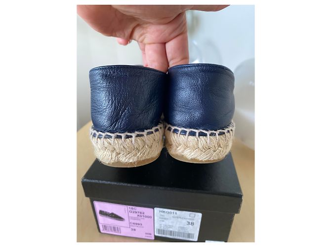Chanel Espadrilles Black Navy blue - view 4