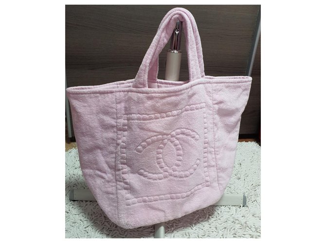 Chanel Strandtasche Pink - Ansicht 4