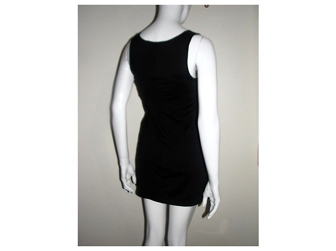 Pinko schwarzes Kleid mit Pailletten - Ansicht 4
