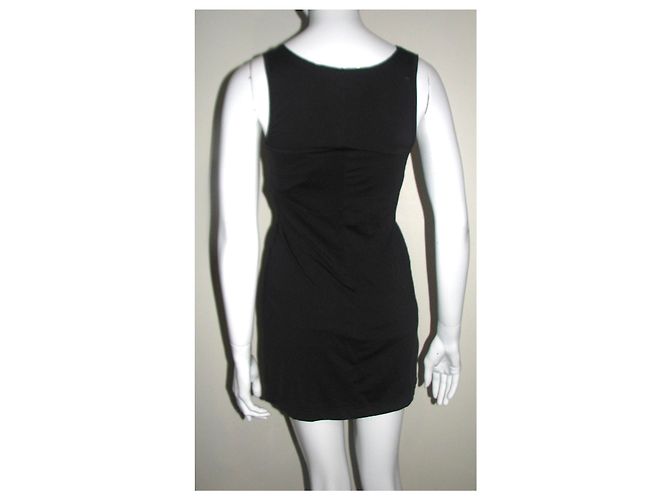 Pinko schwarzes Kleid mit Pailletten - Ansicht 5