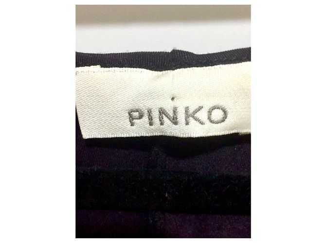 Pinko schwarzes Kleid mit Pailletten - Ansicht 7