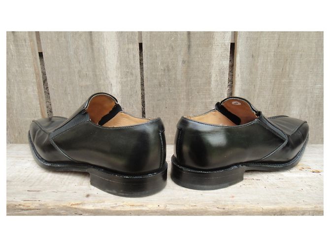 Autre Marque Mocassini Cheaney Corey in pelle nera 40 Nero - vista 5
