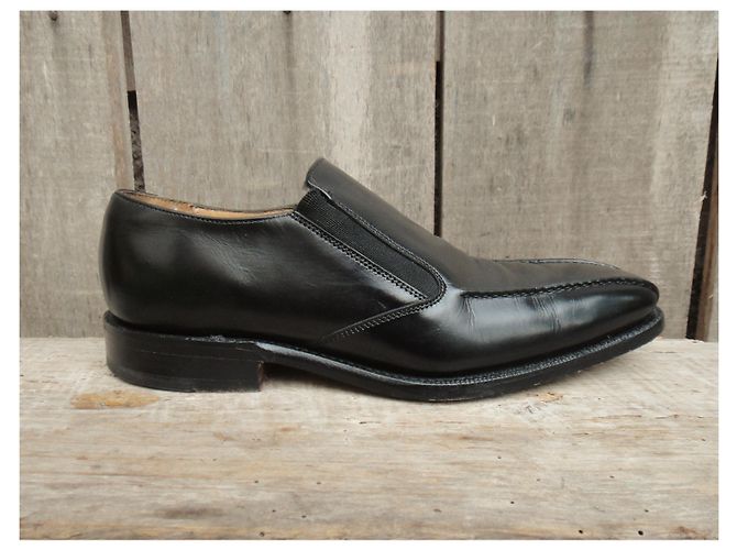 Autre Marque Mocassini Cheaney Corey in pelle nera 40 Nero - vista 9