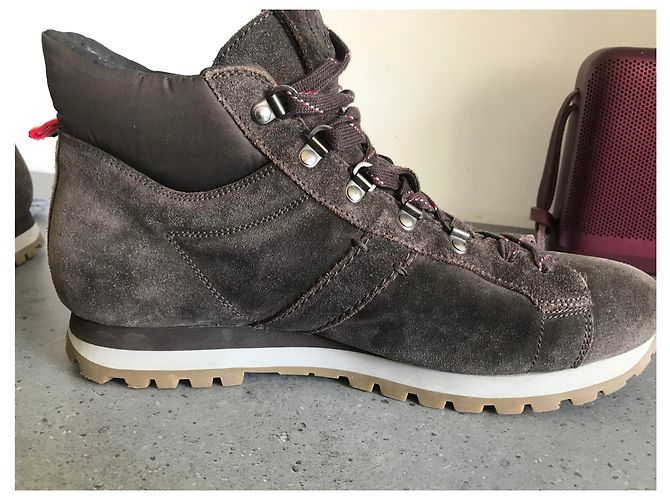 Moncler Men's Lambskin Boots Brown - view 2
