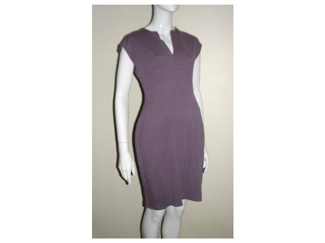 Escada Bleistiftkleid in lila - Ansicht 2