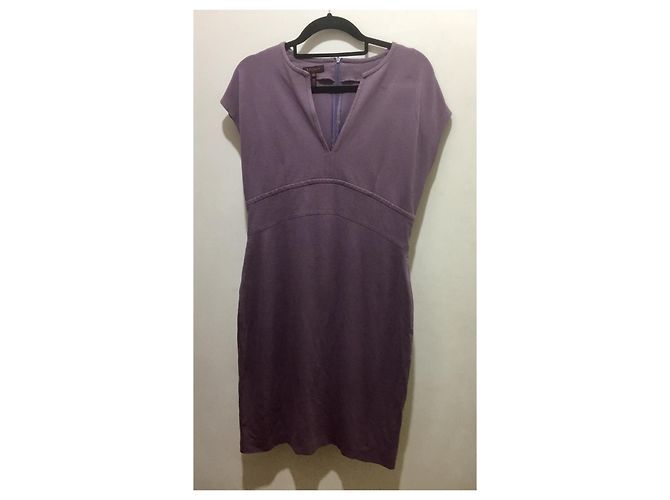 Escada Bleistiftkleid in lila - Ansicht 5
