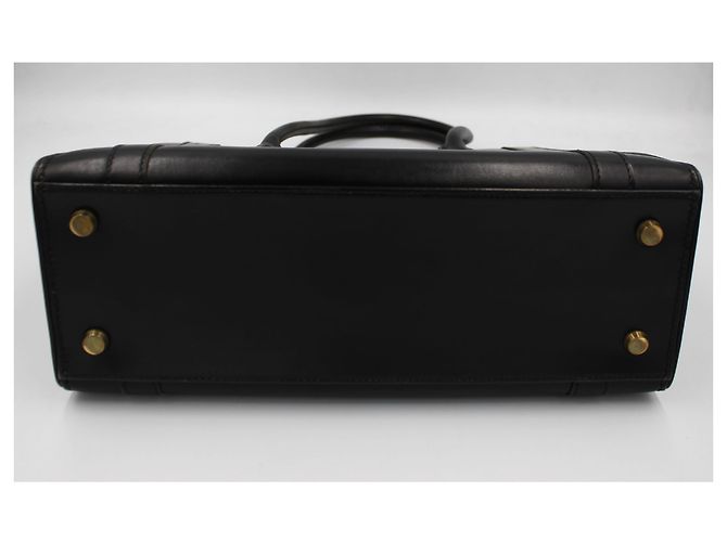 Borsa Hermès Drag Black Box in pelle Nero - vista 6