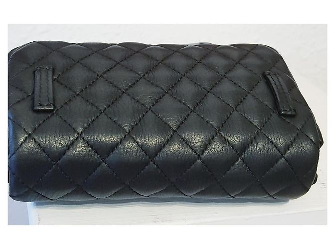 Pochette con cintura chanel chanel Nero Metallico - vista 10