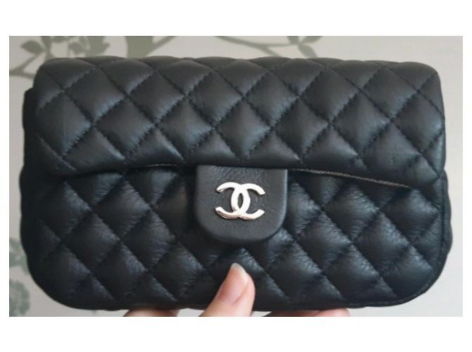 Pochette con cintura chanel chanel Nero Metallico - vista 5