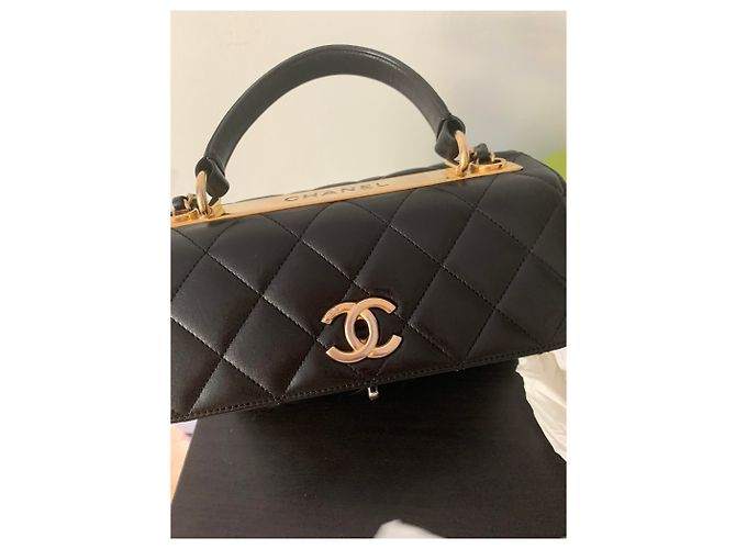 Trendy CC Bolso de moda chanel Negro - vista 16