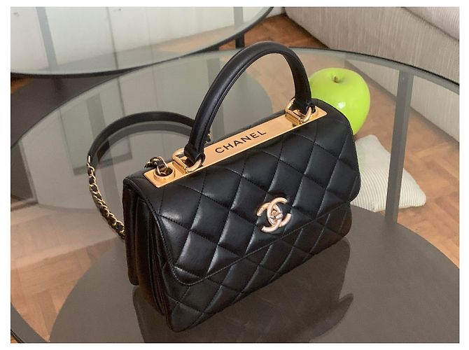 Trendy CC Bolso de moda chanel Negro - vista 4