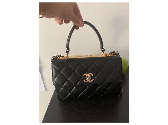 Trendy CC Bolso de moda chanel Negro - vista 6
