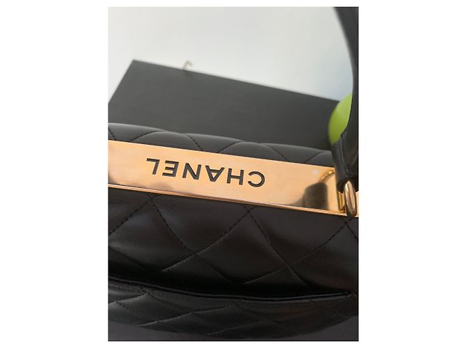 Trendy CC Bolso de moda chanel Negro - vista 7
