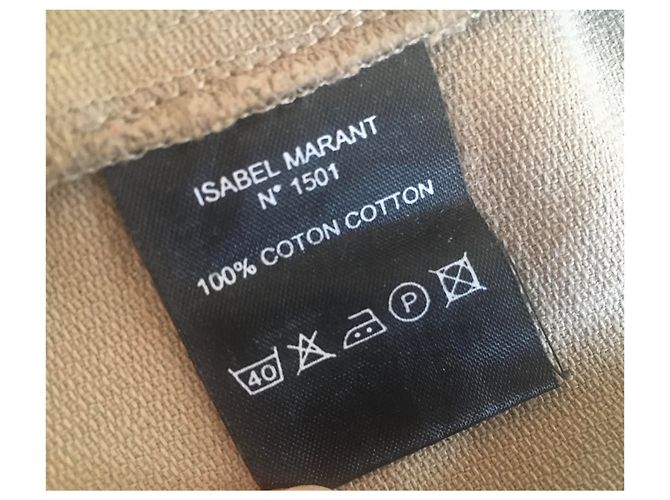 Saharan Isabel Marant Etoile Caqui - vista 6