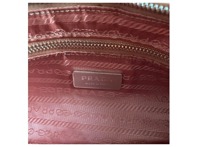 Prada Petit sac en nylon poudre noire - vue 11