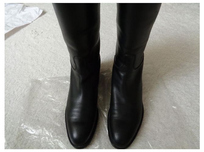 Kelly Hermès Boots Black - view 5