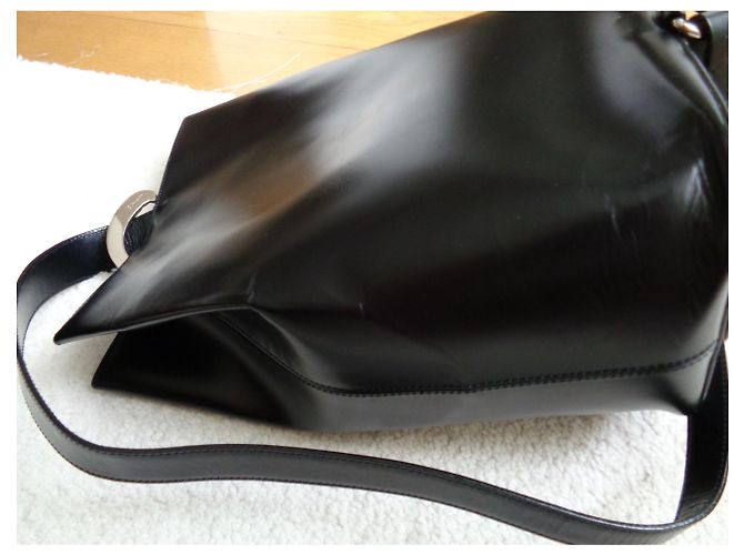 Cartier Panthère Leder Rucksack Schwarz - Ansicht 5