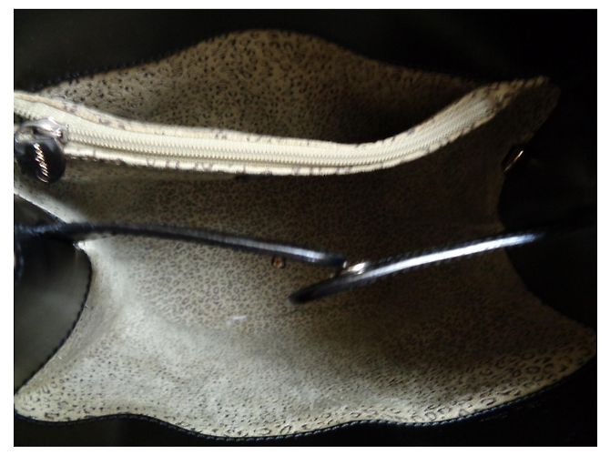 Cartier Panthère Leder Rucksack Schwarz - Ansicht 8
