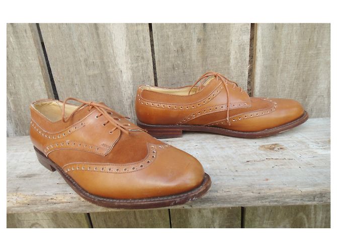 Paraboot Derbys 38,5 Hellbraun - Ansicht 3