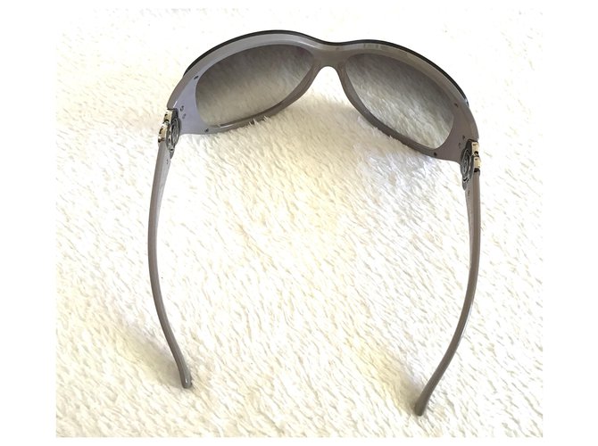 Chanel Camelia floreale Nero Grigio - vista 5