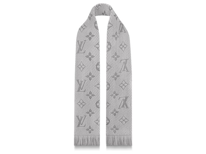 Louis Vuitton LV Logomania Schal Grau - Ansicht 2