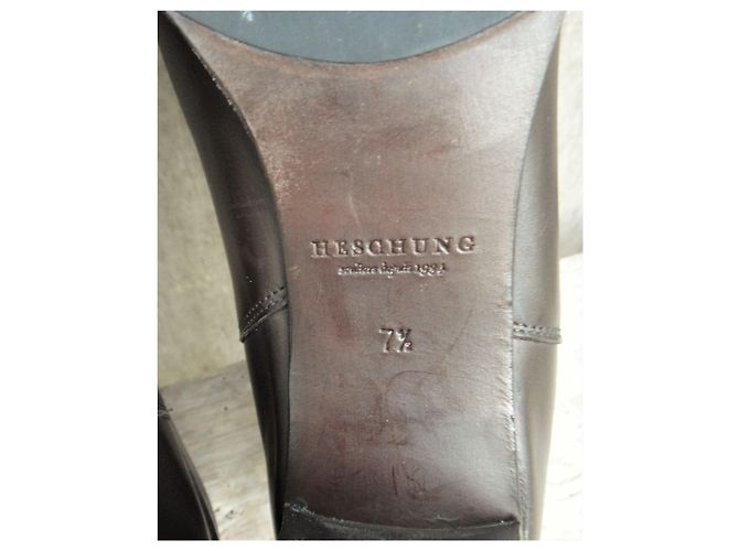 Botas Chelsea Heschung piel marrón oscuro 40,5 - vista 7