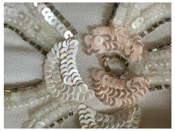 Vestido Glossy Willow Needle & Thread blanco crema - vista 12