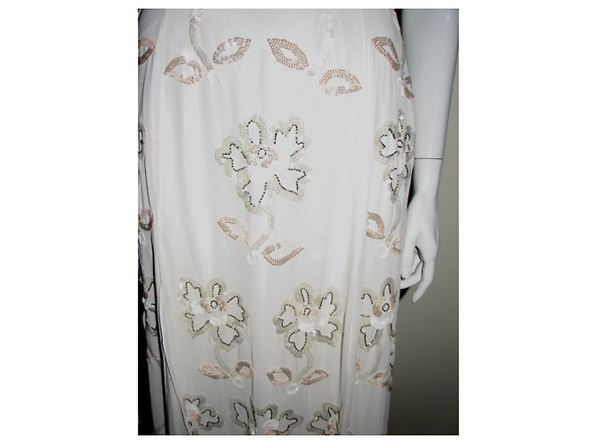 Vestido Glossy Willow Needle & Thread blanco crema - vista 5