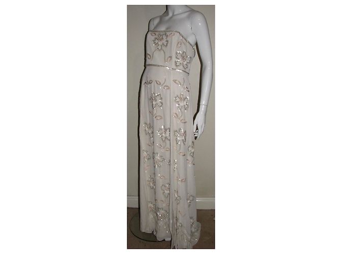 Vestido Glossy Willow Needle & Thread blanco crema - vista 7