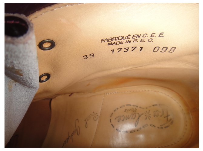 Free Lance Botas Lance p gratis 39 Púrpura - vista 3