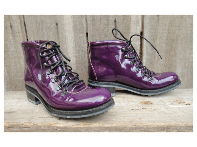 Free Lance Botas Lance p gratis 39 Púrpura - vista 4