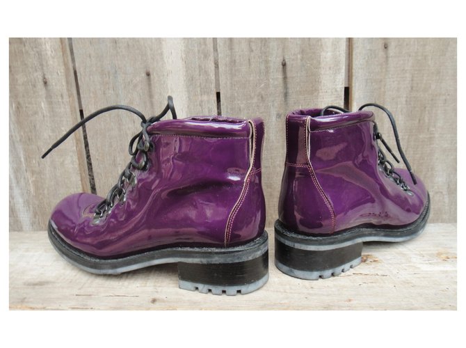 Free Lance Botas Lance p gratis 39 Púrpura - vista 6