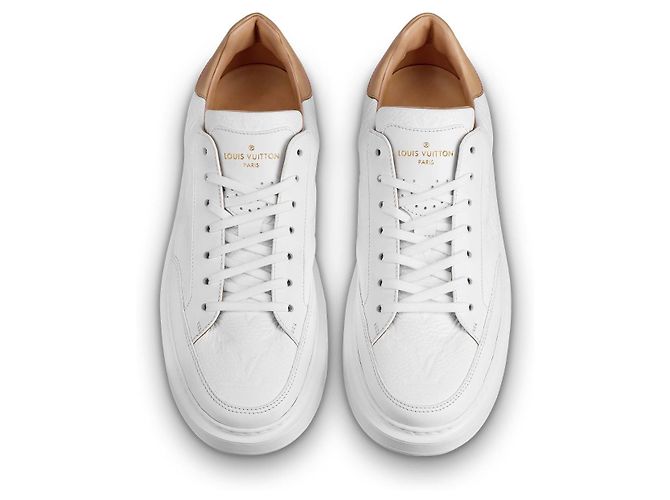 Louis Vuitton Scarpe da ginnastica LV Beverly Hills Bianco - vista 3