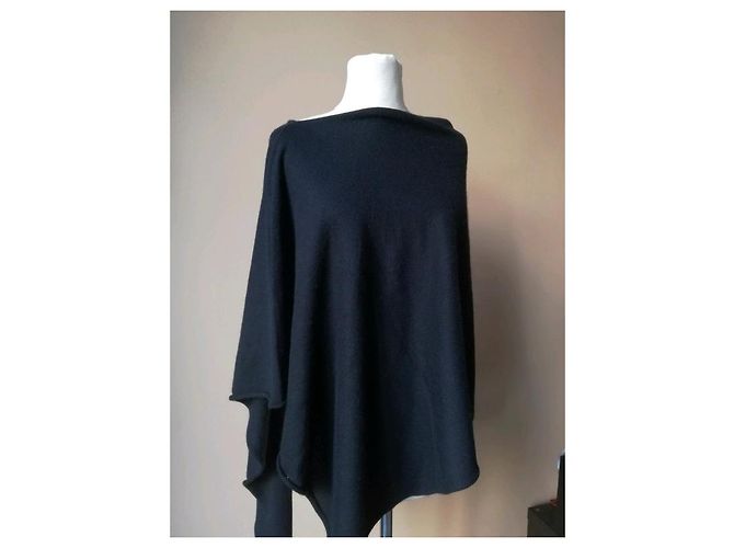 Autre Marque Pull en cachemire noir Hurban Heritage - vue 3