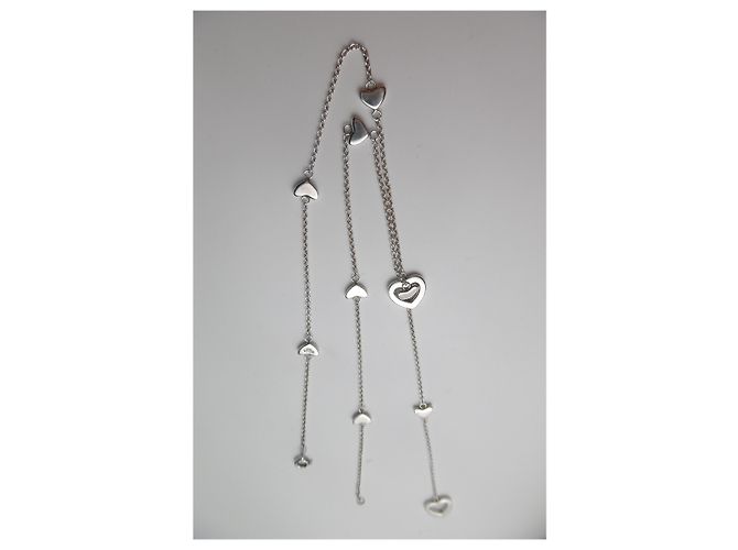 Collana Lariat con collegamento a cuore in argento sterling Tiffany & Co - vista 5
