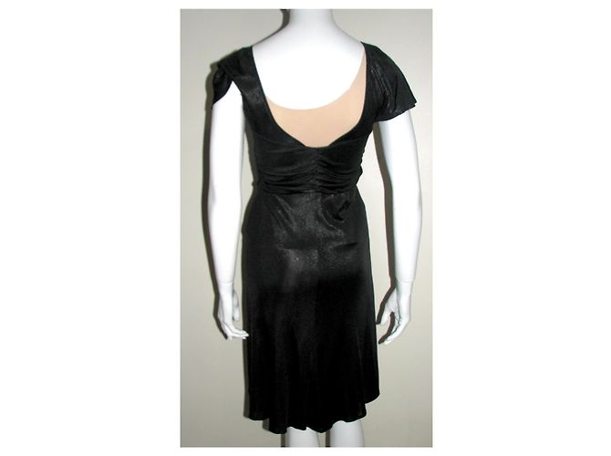 Metallic schwarz Temperley London Kleid Metallisch - Ansicht 4