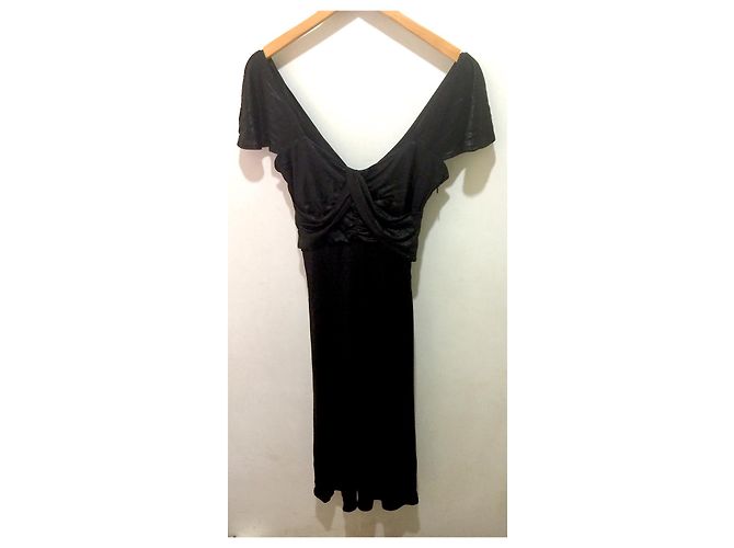 Metallic schwarz Temperley London Kleid Metallisch - Ansicht 6
