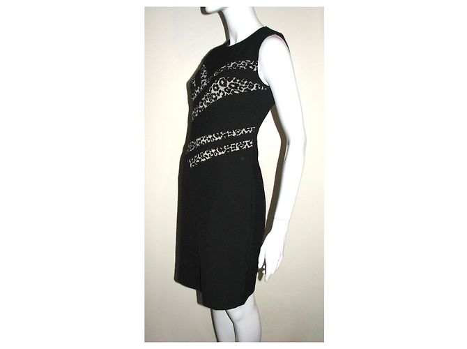 Vestido Diane von Furstenberg Marcia estampado leopardo Negro Estampado de leopardo - vista 3